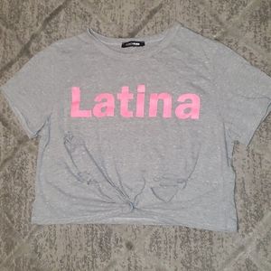 Fashion Nova LATINA T-shirt